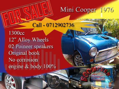 Austin Mini Cooper  Car For Sale