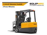 2018 Equipmax 1.5ton 3-wheel truck FB15S ForkLift For Sale.
